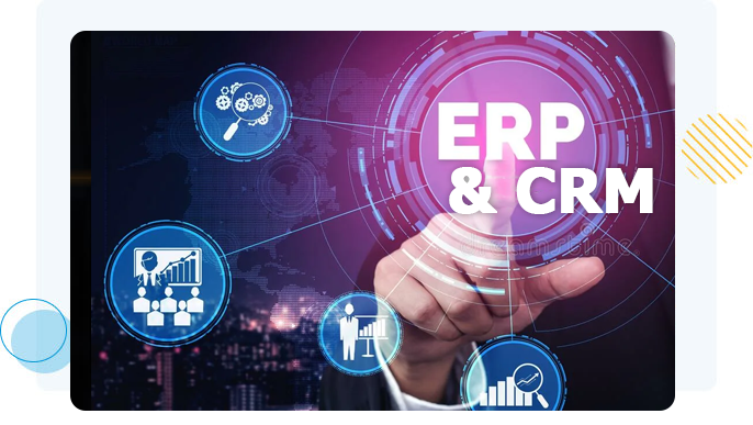 CRM ERP Illustration